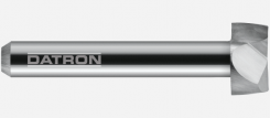 Datron 12 mm 2-flute stepped end mill with edge radius