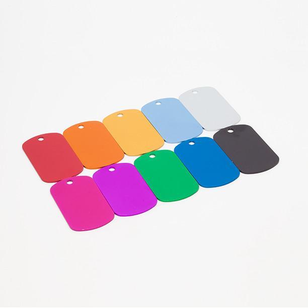 Bantam Tools offers a variety of anodized aluminum dog tags you can mill with your desktop CNC machine.